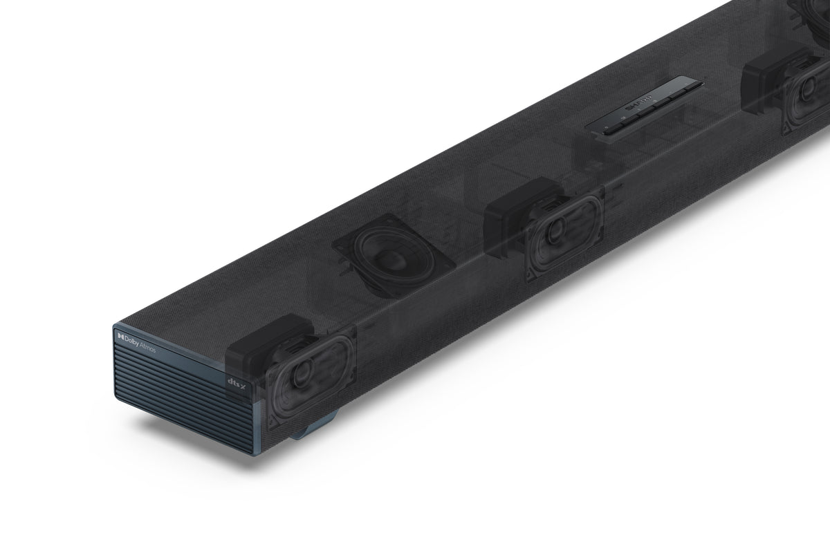 Sharp HT-SBW53121(BK) Soundbar-Lautsprecher Silber 3.1.2 Kanäle 182 W