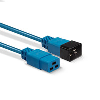 Lindy 30121 Stromkabel Blau 2 m C19-Koppler C20-Koppler