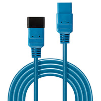 Lindy 30121 Stromkabel Blau 2 m C19-Koppler C20-Koppler
