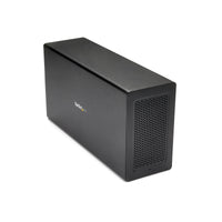 StarTech.com Thunderbolt 3 PCIe Erweiterungsgehäuse, Externes Gehäuse mit einem PCI Express Slot, PCIe Box für Laptops/Desktops/All-In-Ones, 5K/4K Ausgang über TB3/DP Ports, TAA konform