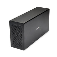 StarTech.com Thunderbolt 3 PCIe Erweiterungsgehäuse, Externes Gehäuse mit einem PCI Express Slot, PCIe Box für Laptops/Desktops/All-In-Ones, 5K/4K Ausgang über TB3/DP Ports, TAA konform