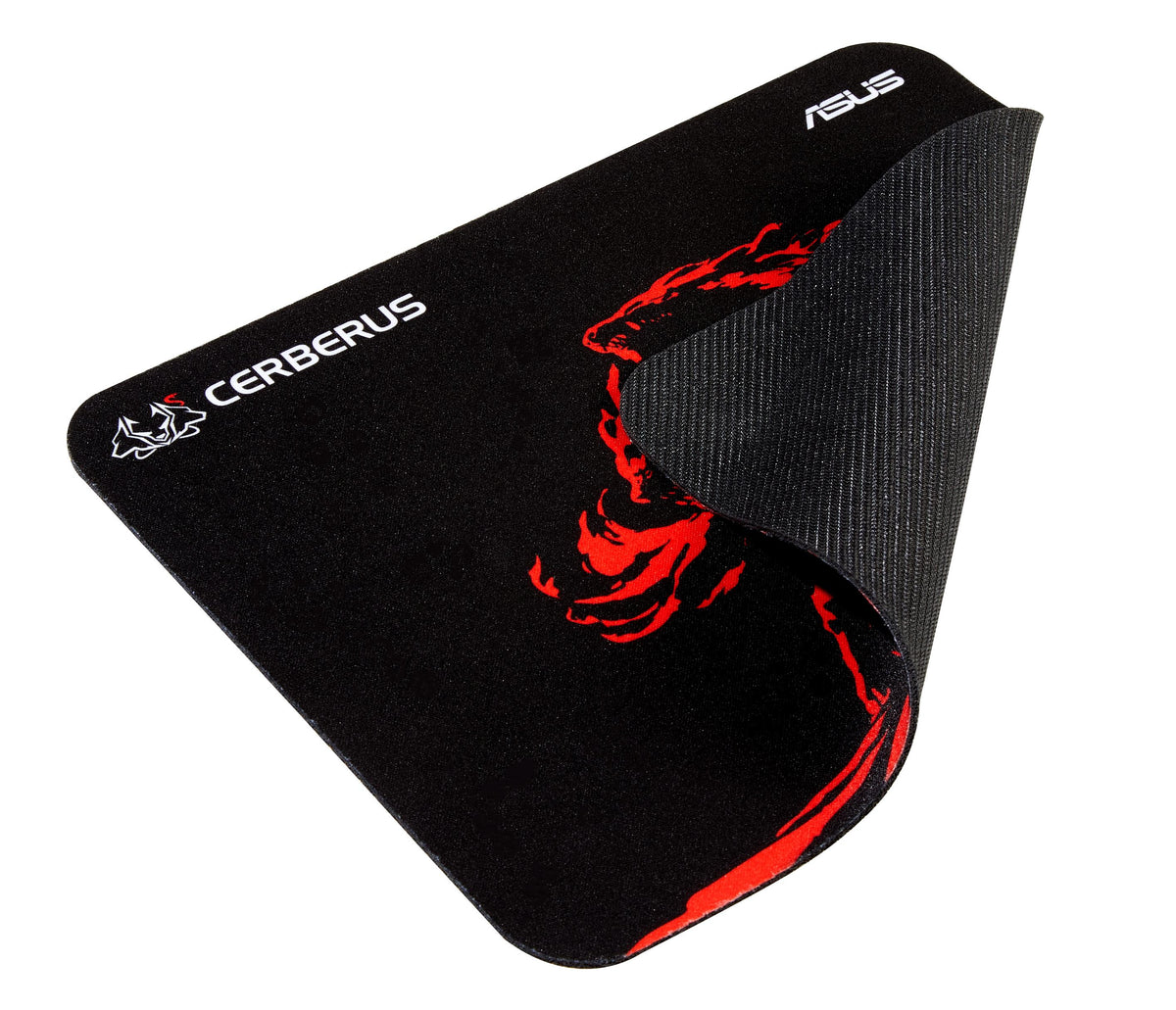 ASUS Cerberus Mat Mini Gaming-Mauspad Schwarz, Rot