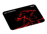 ASUS Cerberus Mat Mini Gaming-Mauspad Schwarz, Rot