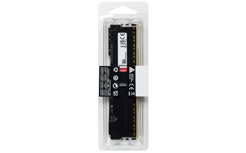 Kingston Technology FURY Beast 16GB 3600MT/s DDR4 CL18 DIMM Black