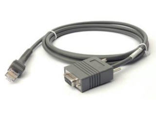 Zebra CBA-R01-S07PBR Serien-Kabel Grau 2,1336 m RS232 DB9