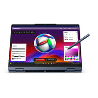Lenovo IdeaPad 5 2-in-1 14AGP11 Copilot+ PC AMD Ryzen AI 7 445 Hybrid (2-in-1) 35,6 cm (14") Touchscreen WUXGA 16 GB DDR5-SDRAM 1 TB SSD Wi-Fi 6 (802.11ax) Windows 11 Home Schweiz Blau
