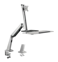 LogiLink BP0040 Flachbildschirm-Tischhalterung 81,3 cm (32") Tisch/Bank Aluminium
