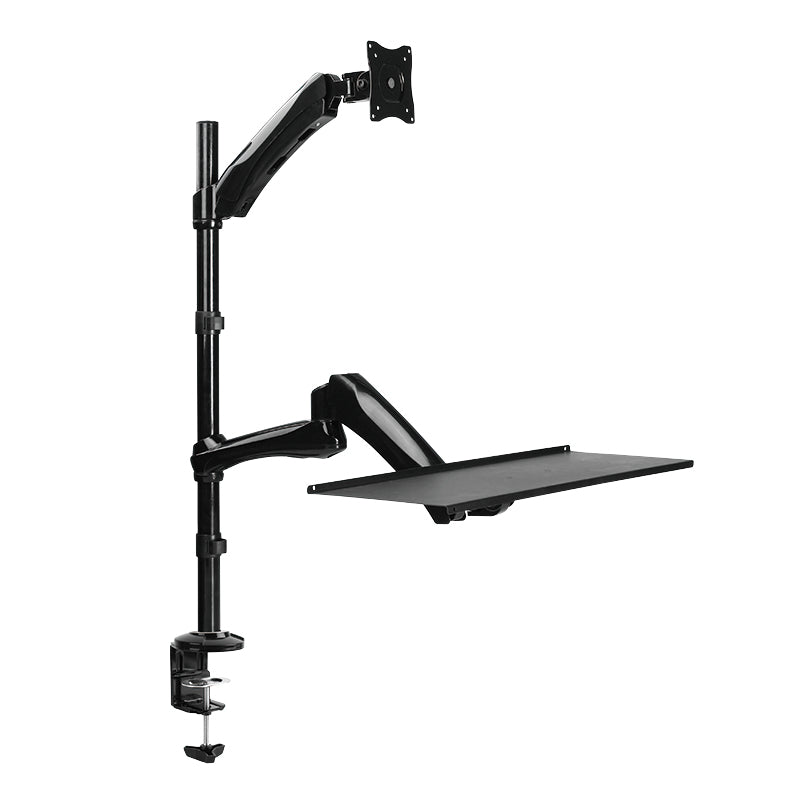 LogiLink BP0030 Flachbildschirm-Tischhalterung 68,6 cm (27") Tisch/Bank Schwarz