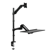 LogiLink BP0030 Flachbildschirm-Tischhalterung 68,6 cm (27") Tisch/Bank Schwarz