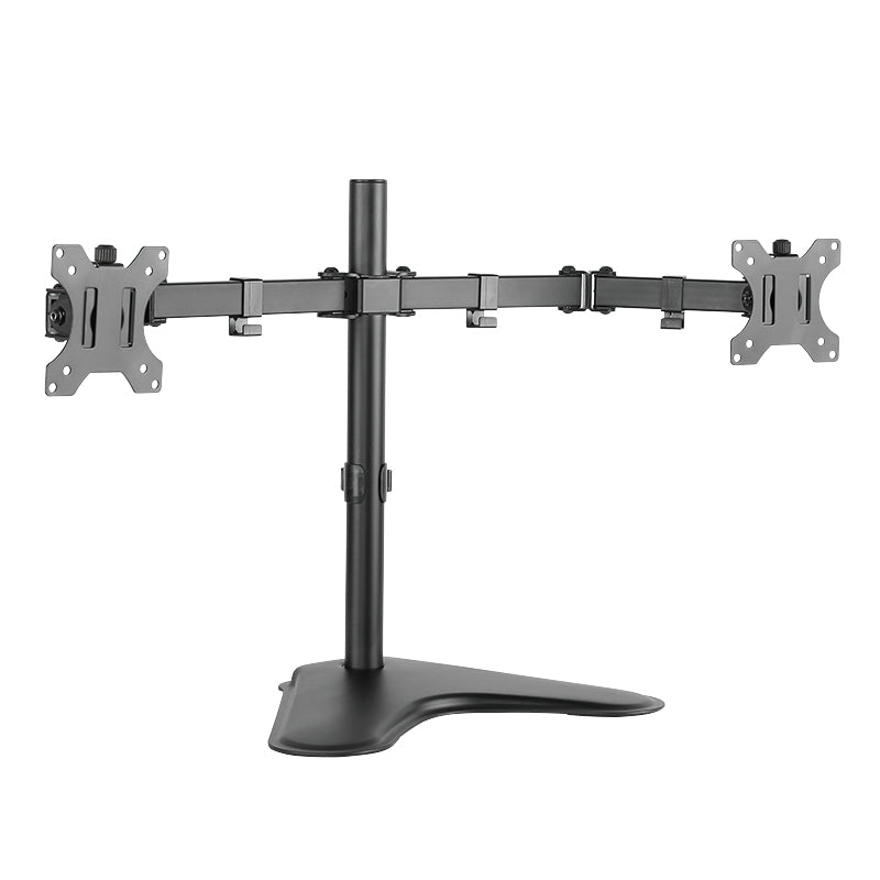 LogiLink BP0045 Flat Screen Desk Mount 81.3 cm (32") Desk/Bench Black, Stainless Steel