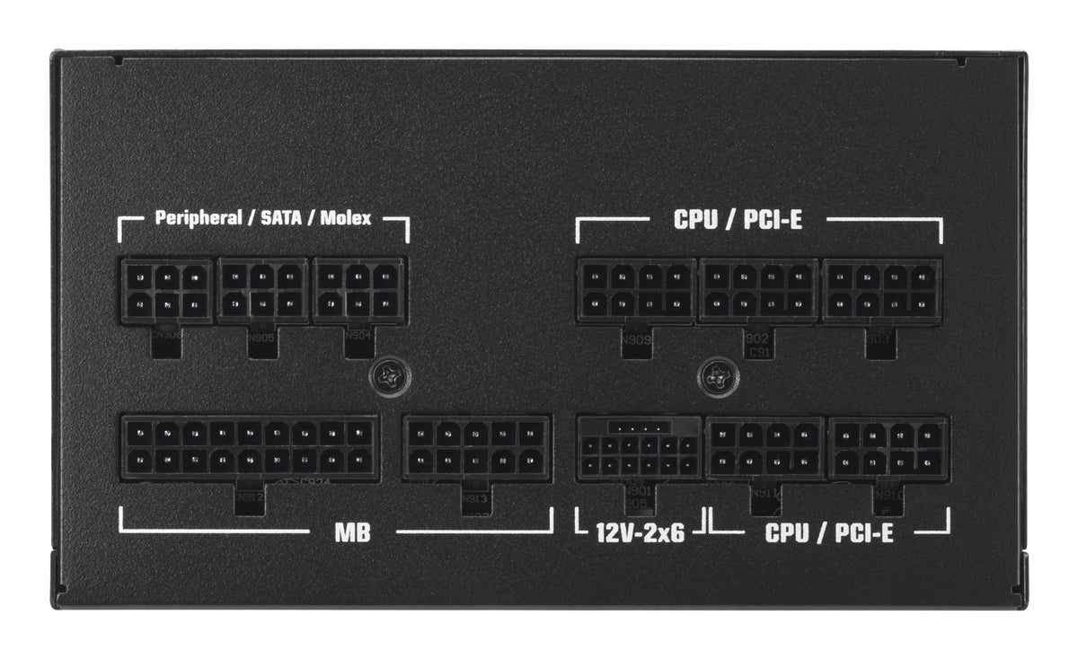 ASUS TUF-GAMING-1200G-EVO Netzteil 1200 W 20+4 pin ATX ATX Schwarz