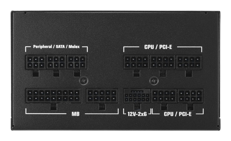 ASUS TUF-GAMING-1200G-EVO Netzteil 1200 W 20+4 pin ATX ATX Schwarz
