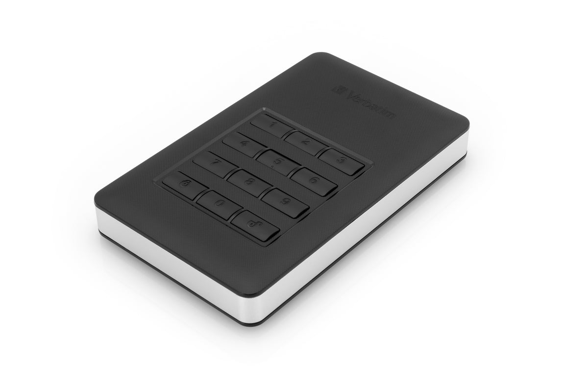 Verbatim Store n Go Secure Portable Festplatte 1 TB mit Code-Zugang