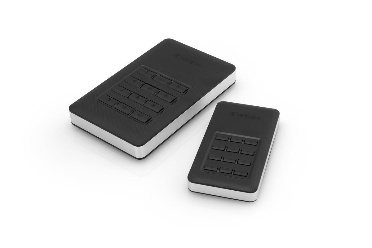 Verbatim Store n Go Secure Portable Festplatte 1 TB mit Code-Zugang