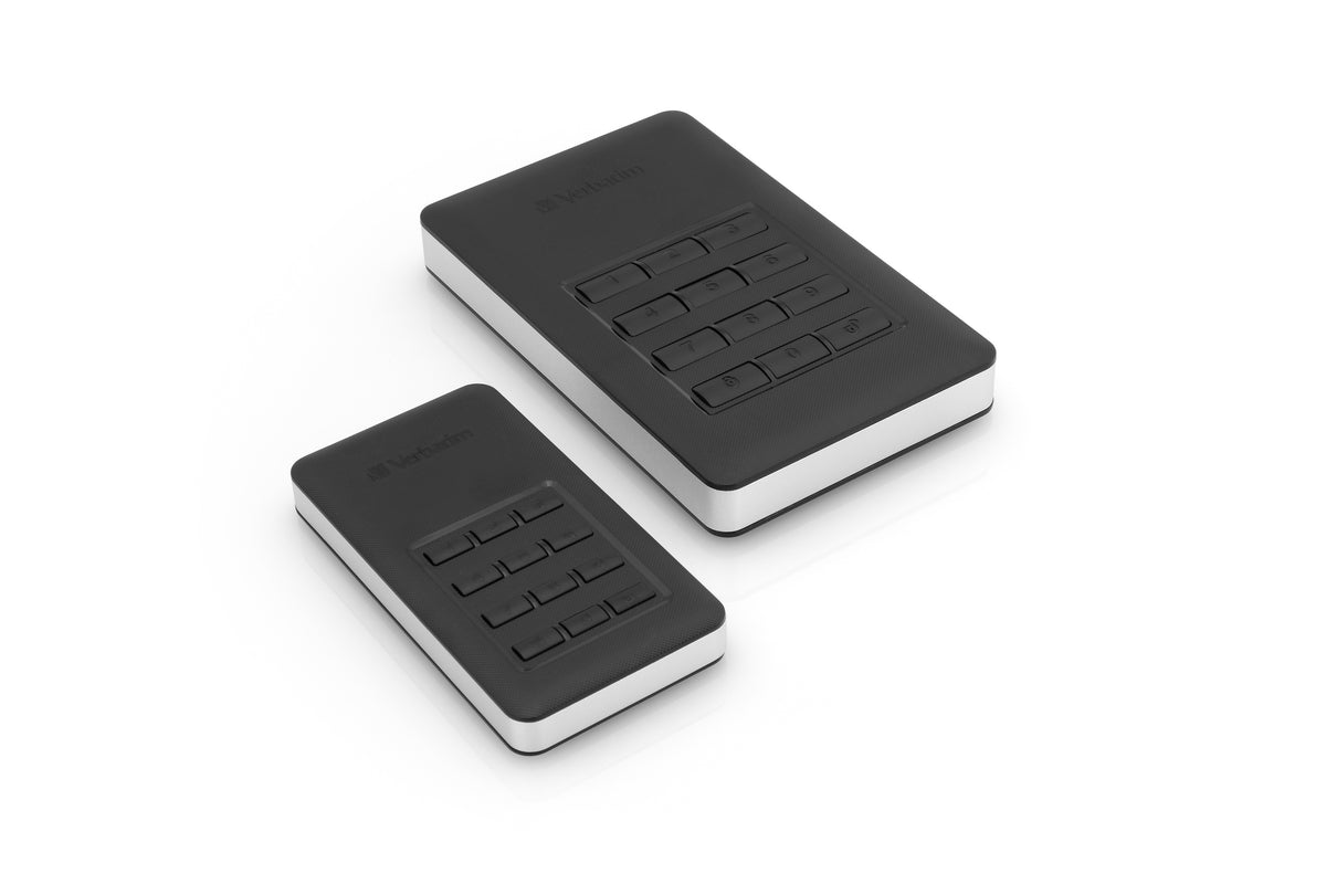 Verbatim Store n Go Secure Portable Festplatte 1 TB mit Code-Zugang