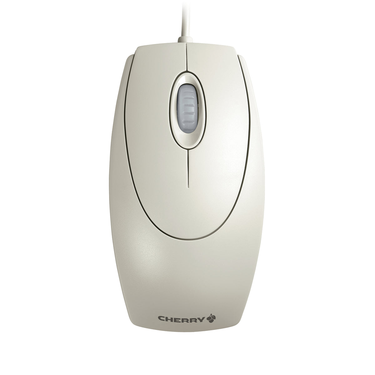 CHERRY WHEELMOUSE OPTICAL Kabelgebundene Maus, Hell Grau, PS2/USB