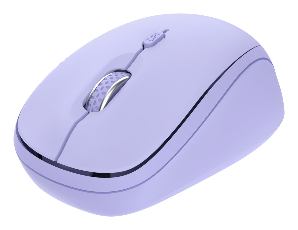 Trust Yvi+ Maus Universal Beidhändig RF Wireless + Bluetooth Optisch 1600 DPI