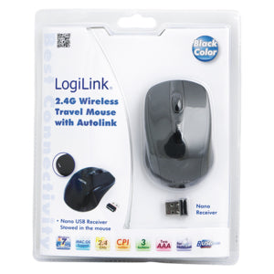 LogiLink ID0031 Maus RF Wireless Optisch 800 DPI