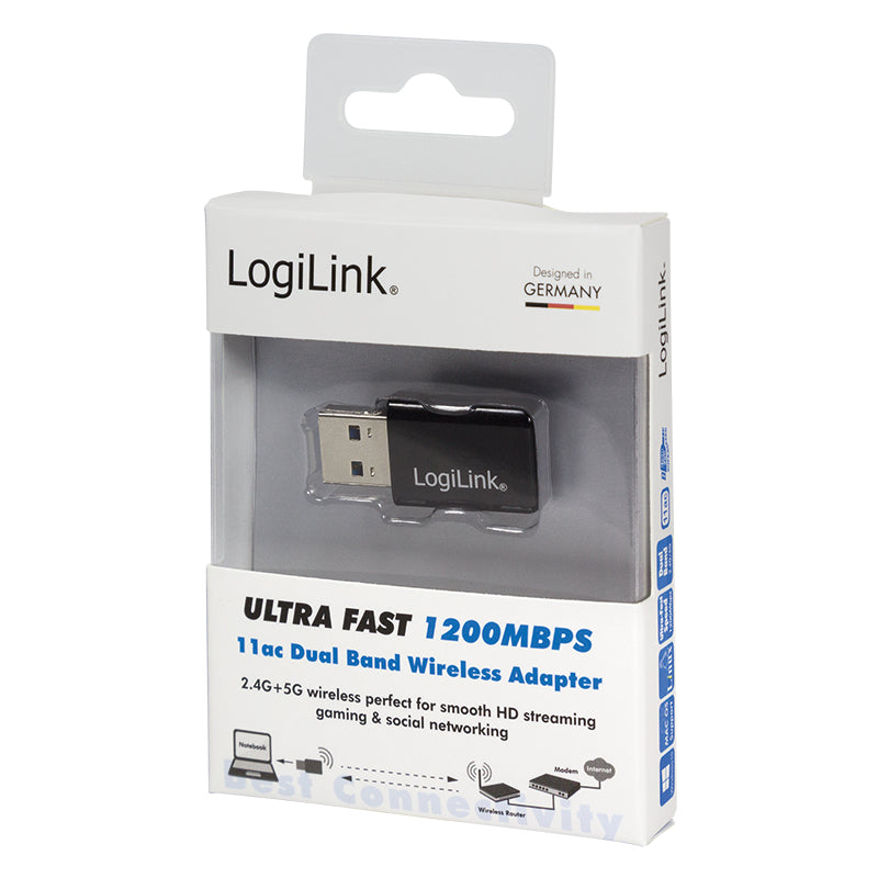 LogiLink WL0243 Netzwerkkarte WLAN 1200 Mbit/s