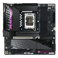 GIGABYTE B860M AORUS ELITE WIFI6E Mainboard - Intel Core Ultra CPUs, 12+1+2+1 Phasen VRM, bis zu 9200MHz DDR5, 1xPCIe 5.0 + 2xPCIe 4.0 M.2, 2,5 GbE LAN, WIFI 6E, Thunderbolt