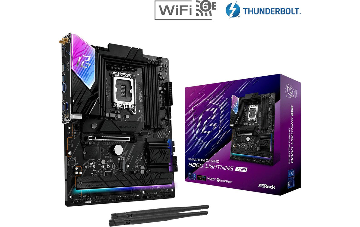 ASRock B860 Lightning WiFi DDR5 ATX