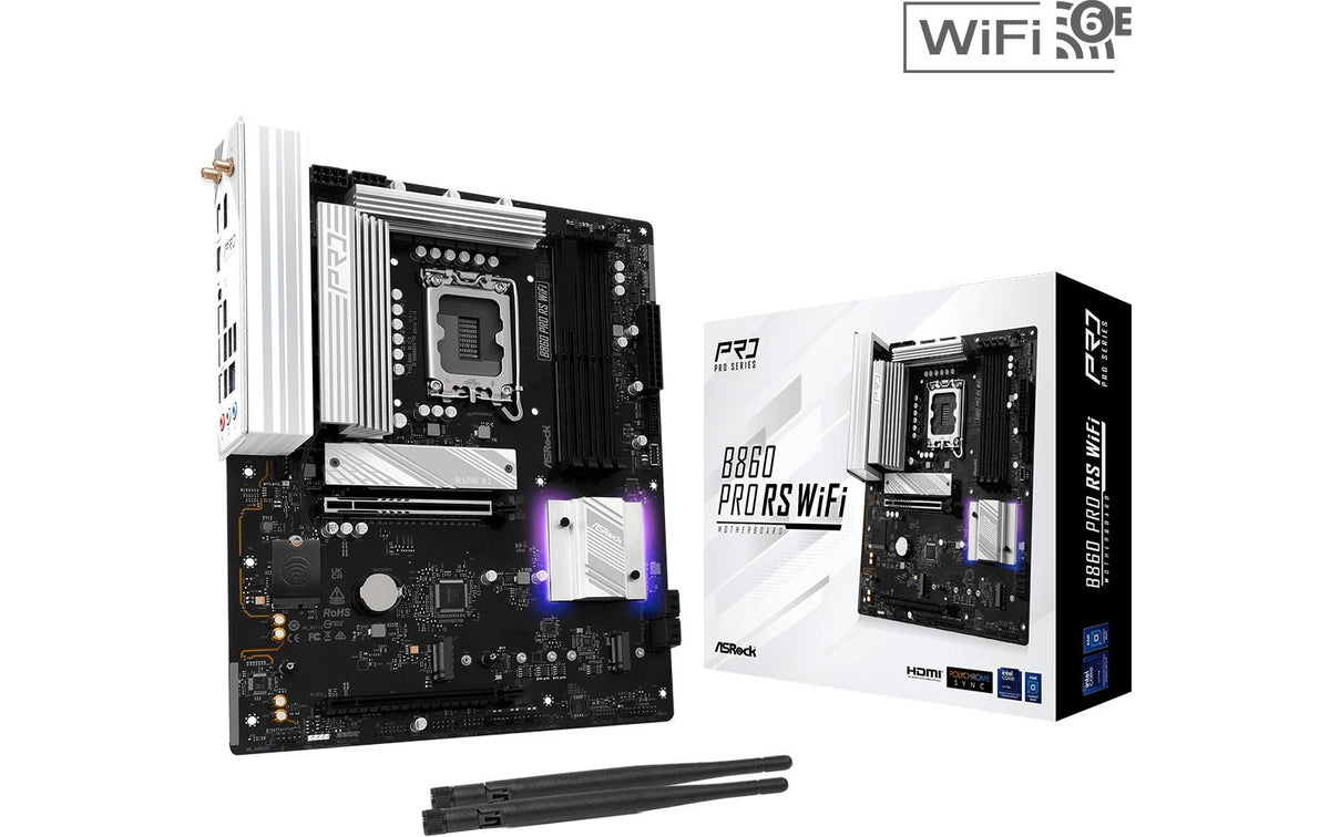 ASRock B860 Pro RS WiFi LGA1851 DDR5 ATX