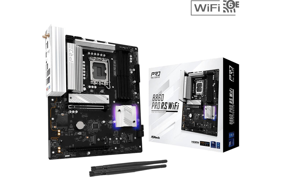 ASRock B860 Pro RS WiFi LGA1851 DDR5 ATX