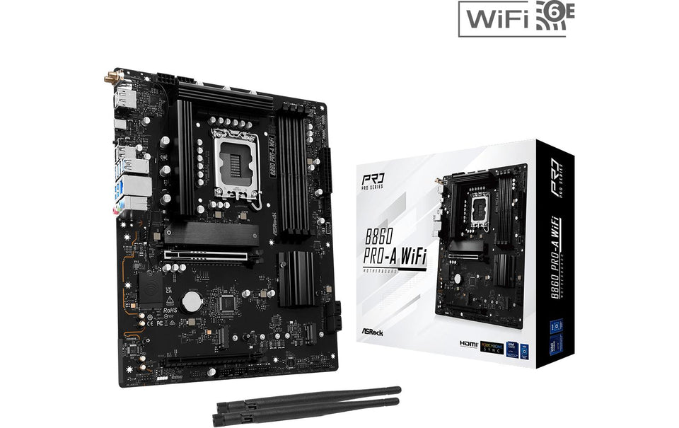 ASRock B860 Pro-A WiFi LGA1851 DDR5 ATX
