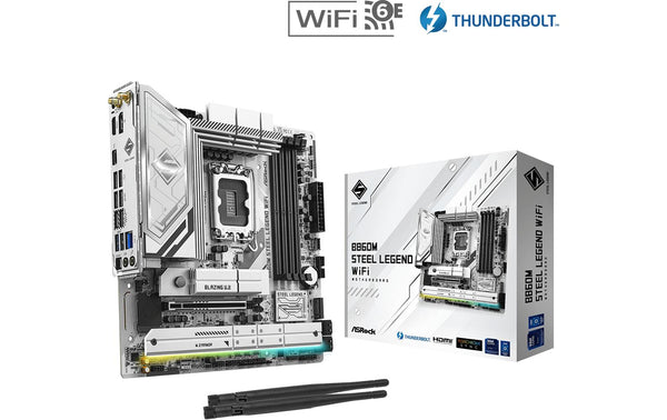 ASRock B860M Steel Legend WiFi DDR5 Micro ATX