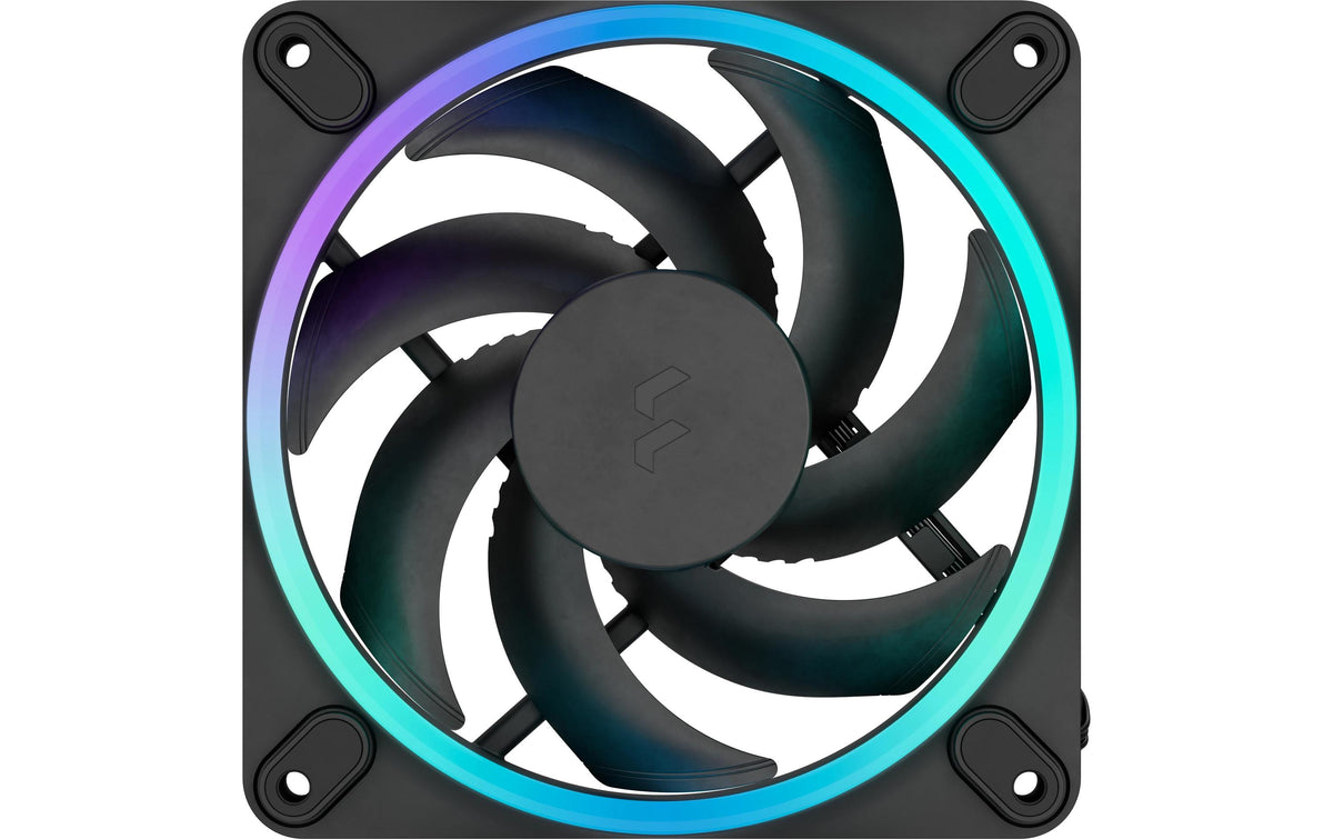 Fractal Design Momentum 120mm Black PWM Addressable RGB 62.44 CFM 1-Pack