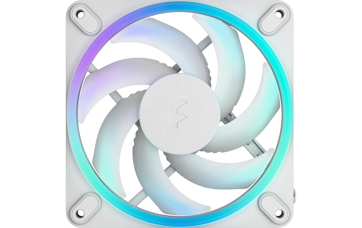 Fractal Design Momentum 120mm White PWM Addressable RGB 62.44 CFM 1-Pack