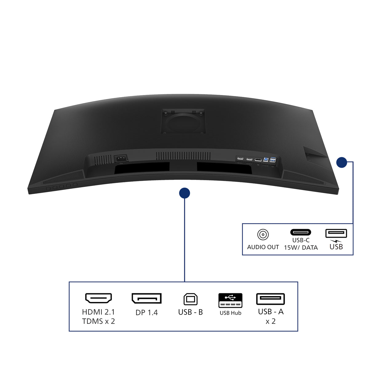 Philips 34B2N3500C/00 Computerbildschirm 86,4 cm (34") 3440 x 1440 Pixel