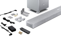 Sharp HT-SBW55121(SL) Soundbar-Lautsprecher Silber 5.1.2 Kanäle 212 W