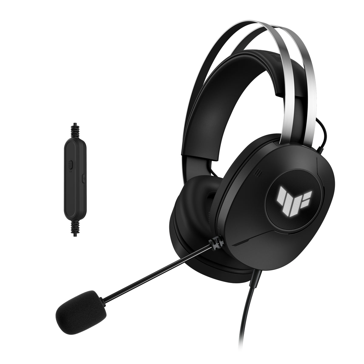 ASUS TUF Gaming H1 Gen II Kopfhörer Kabelgebunden Kopfband USB Typ-A Schwarz