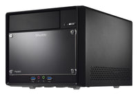 Shuttle XPC cube Barebone SH610R4 - S1700, Intel H610, 1x PCIe X16, 1x PCIe X1, 1x LAN,1x HDMI, 2x DP, 1x VGA 2x 3.5"