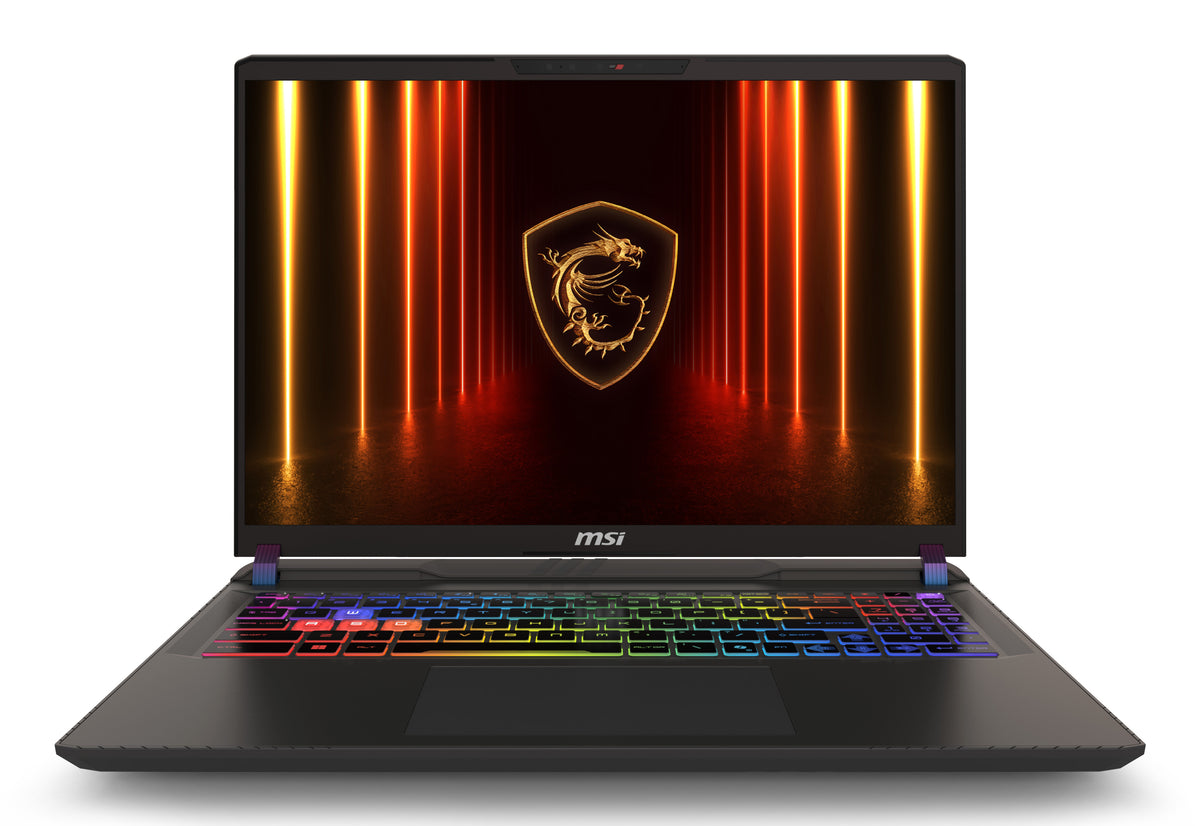 MSI Vector 18 HX AI A2XWJG-657 Intel Core Ultra 9 275HX Laptop 45,7 cm (18") Quad HD+ 32 GB DDR5-SDRAM 2 TB SSD NVIDIA GeForce RTX 5090 Wi-Fi 7 (802.11be) Windows 11 Home Grau