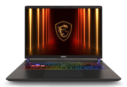 MSI Vector 18 HX AI A2XWJG-657 Intel Core Ultra 9 275HX Laptop 45,7 cm (18") Quad HD+ 32 GB DDR5-SDRAM 2 TB SSD NVIDIA GeForce RTX 5090 Wi-Fi 7 (802.11be) Windows 11 Home Grau