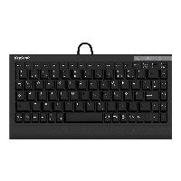 KeySonic TAS ACK-595C+ Corded (DE) MINI Tastatur SoftSkin sw