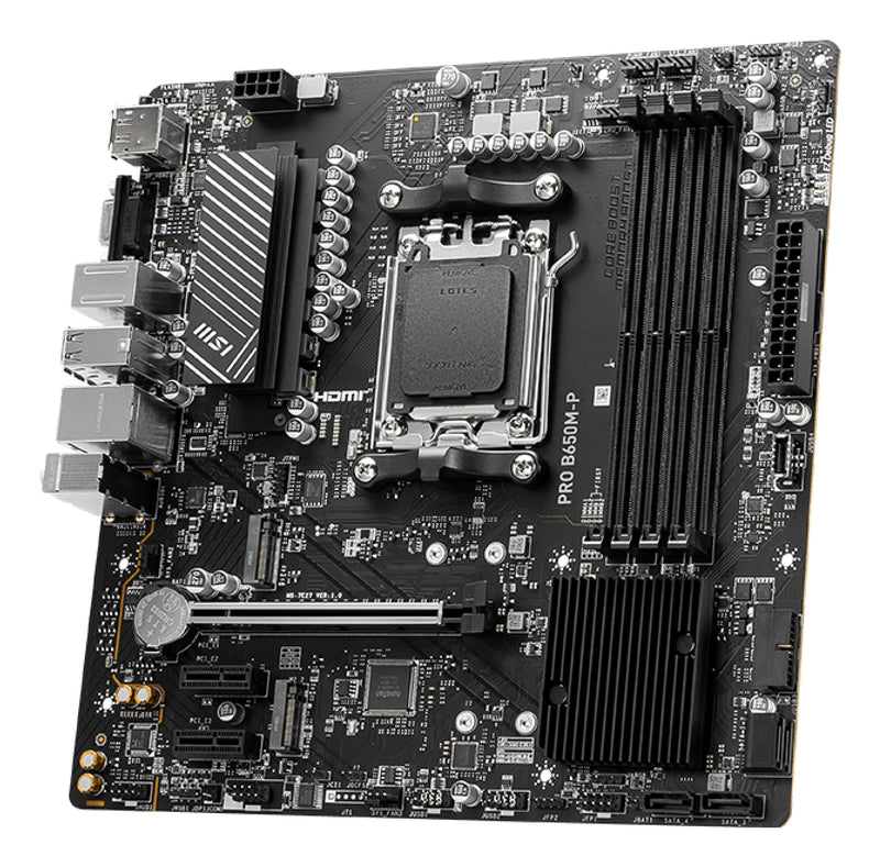 MSI PRO B650M-P Motherboard AMD B650 Sockel AM5 micro ATX