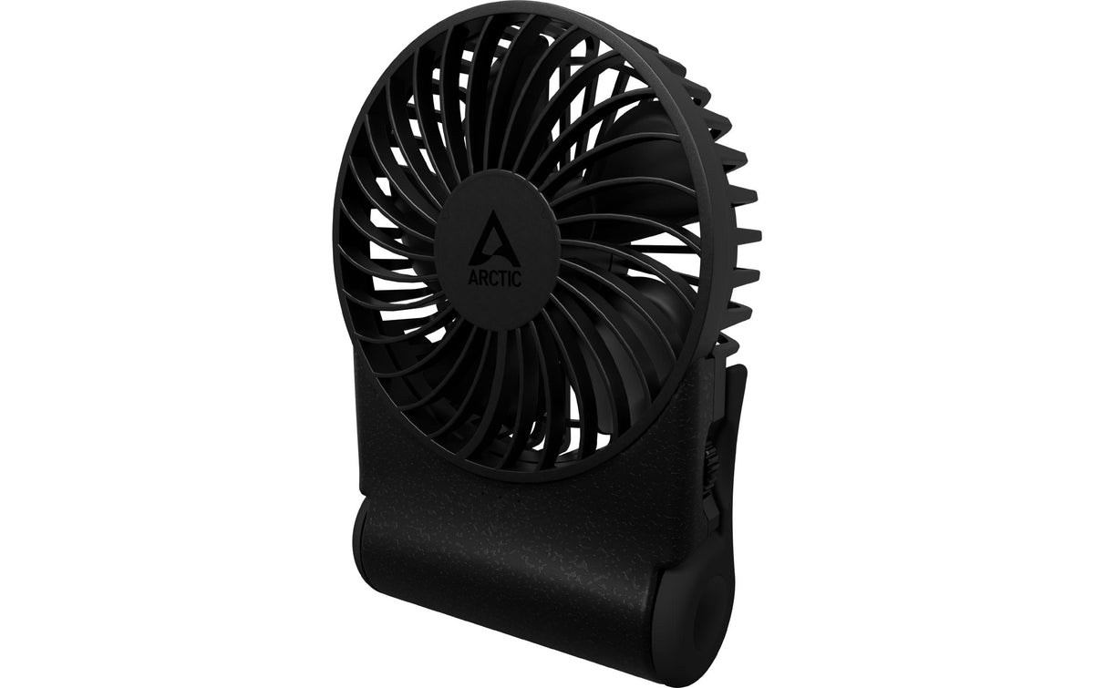 Ventilateur de bureau sur batterie Arctic Summair 2Go - 10cm (Noir)