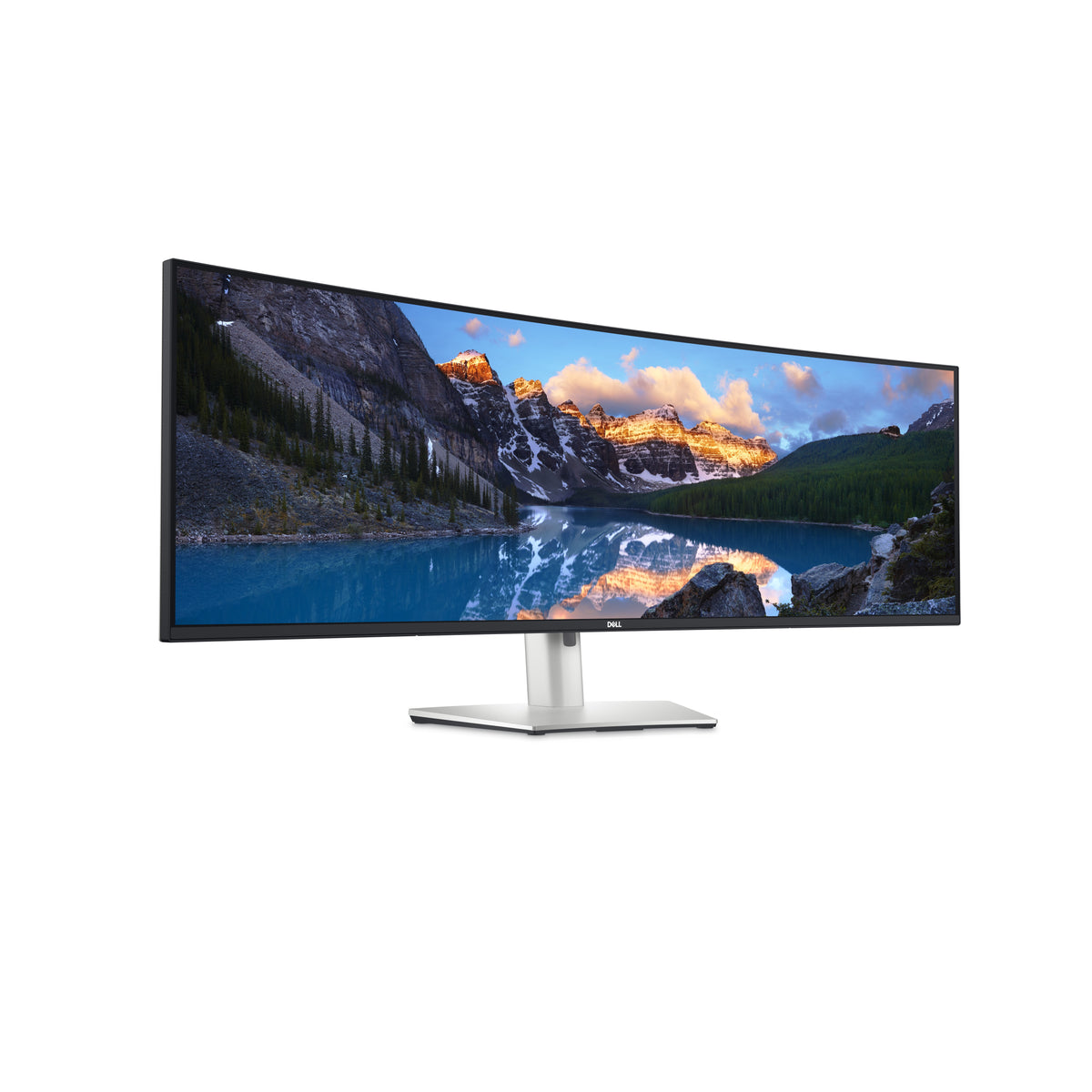 DELL UltraSharp U4924DW Computerbildschirm 124,5 cm (49") 5120 x 1440 Pixel 5K Ultra HD LCD Schwarz, Silber