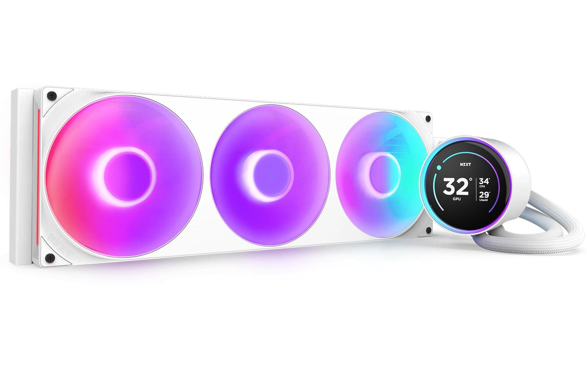 NZXT Kraken Elite 420mm RGB White (2024)