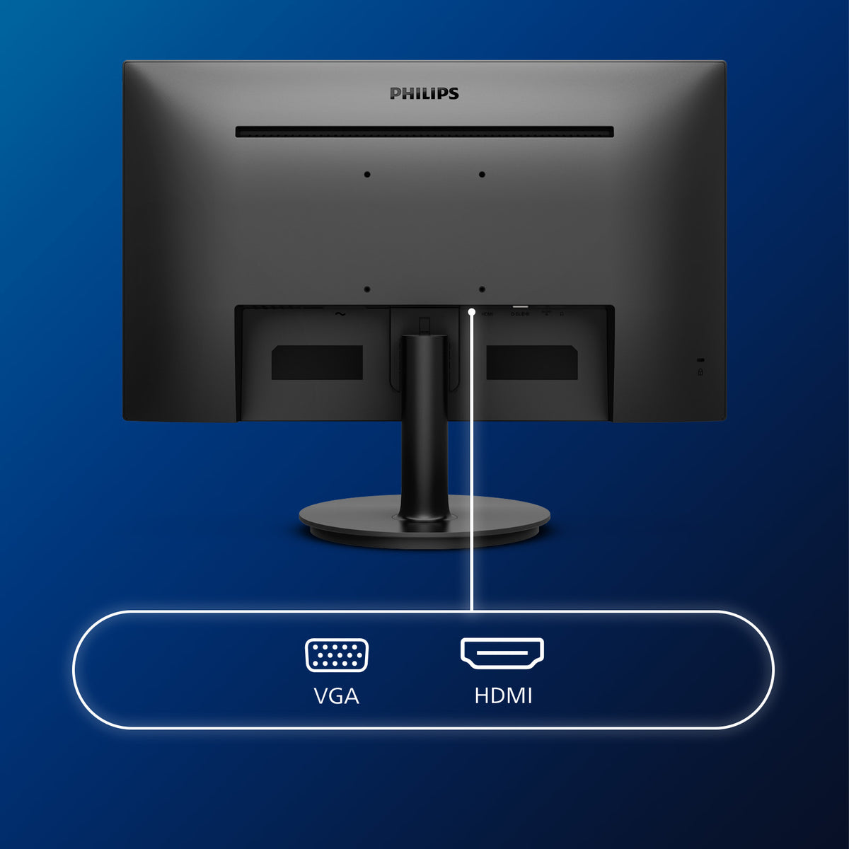 Philips V Line 271V8LA/00 Computerbildschirm 68,6 cm (27") 1920 x 1080 Pixel Full HD LED Schwarz