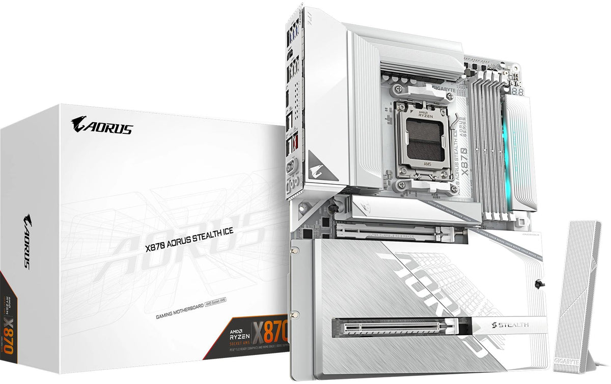Gigabyte X870 AORUS STEALTH ICE DDR5 ATX