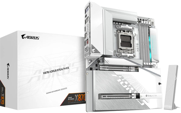 Gigabyte X870 AORUS STEALTH ICE DDR5 ATX