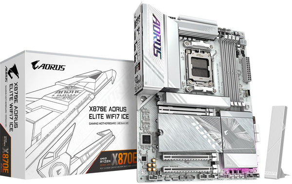 Gigabyte X870E AORUS ELITE WIFI7 ICE DDR5 ATX