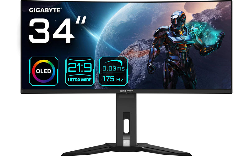 GIGABYTE MO34WQC 34 OLED WQHD