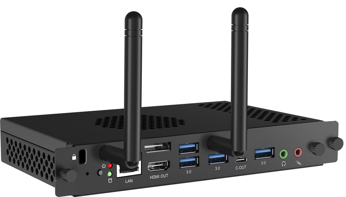 iiyama OPC51204BC-1 PC/Workstation Intel® Core™ i5 i5-12450H 8 GB DDR4-SDRAM 256 GB SSD Windows 11 IoT Enterprise Mini PC Mini-PC Schwarz
