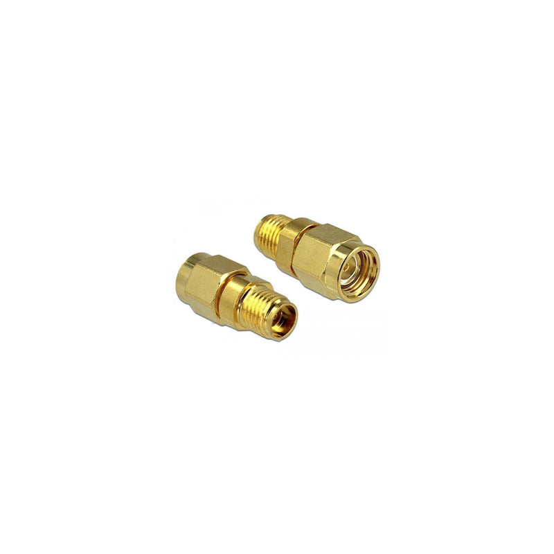 Delock RP-SMA-Stecker zu SMA-Buchse