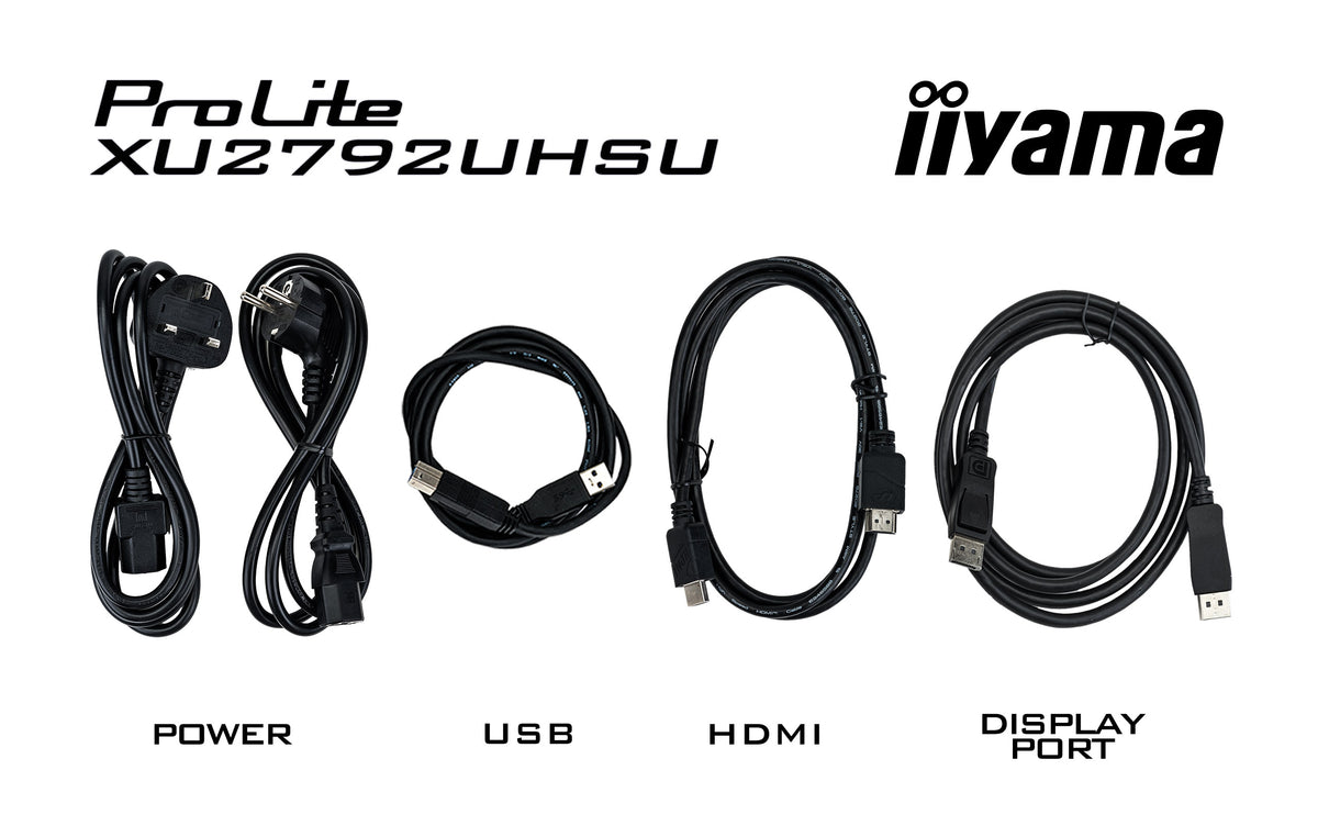 iiyama ProLite XU2792UHSU-B6 Computerbildschirm 68,6 cm (27") 3840 x 2160 Pixel 4K Ultra HD LED Schwarz